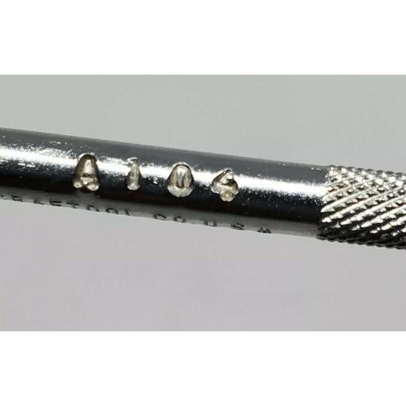 Vintage Leather Figure Carving Stamp Tool Craftool Co. USA  A104 - Picture 7 of 12